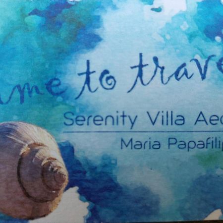 Serenity Villa Aegina Fantastic View Near The Beach Luaran gambar
