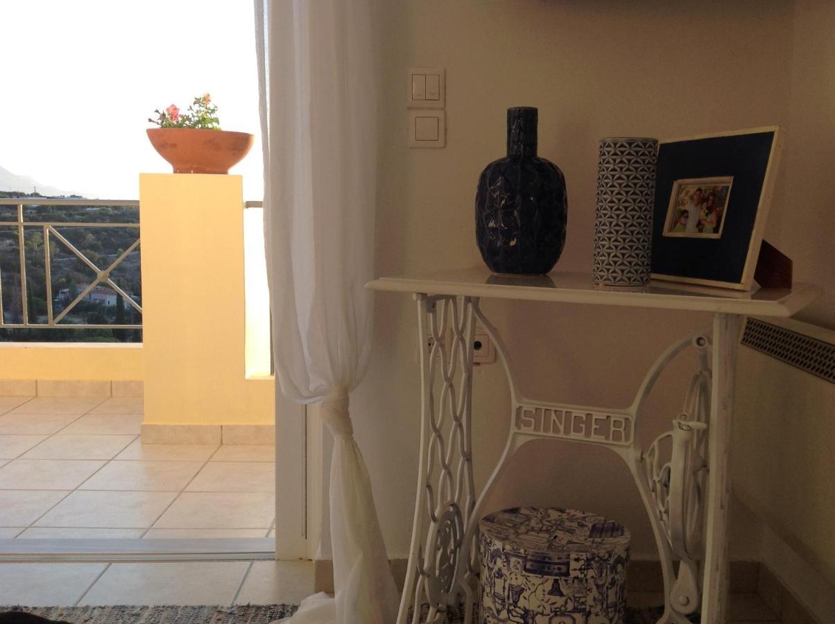 Serenity Villa Aegina Fantastic View Near The Beach Luaran gambar