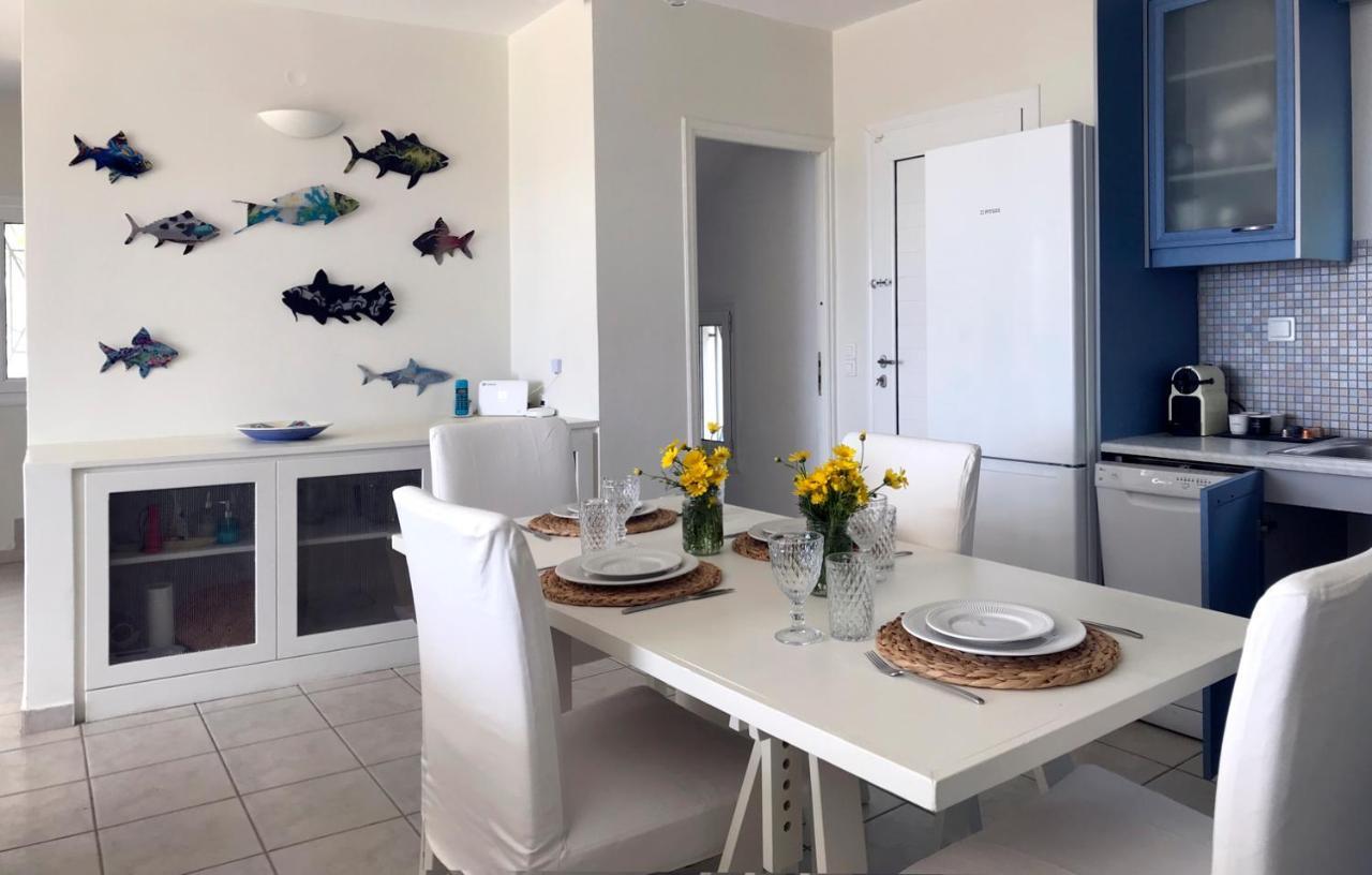 Serenity Villa Aegina Fantastic View Near The Beach Luaran gambar